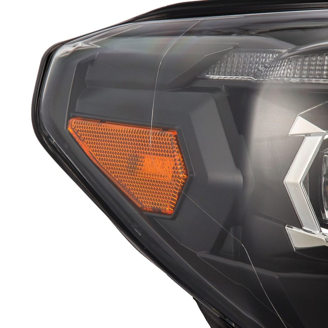 16-23 Toyota Tacoma MK II NOVA-Series LED Projector Headlights Black | AlphaRex