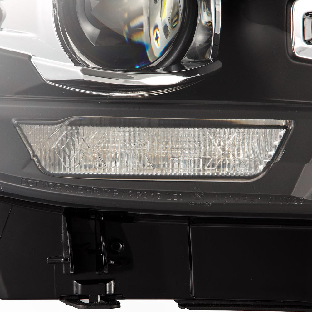 16-23 Toyota Tacoma MK II PRO-Series Halogen Projector Headlights Black | AlphaRex