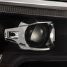 16-23 Toyota Tacoma MK II PRO-Series Halogen Projector Headlights Black | AlphaRex