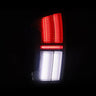 16-23 Toyota Tacoma NOVA-Series Prismatic LED Tail Lights Alpha-Black | AlphaRex