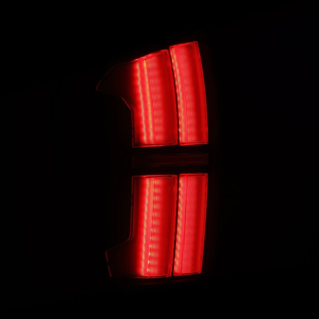 16-23 Toyota Tacoma NOVA-Series Prismatic LED Tail Lights Alpha-Black | AlphaRex