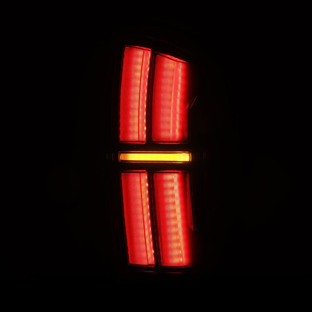 16-23 Toyota Tacoma NOVA-Series Prismatic LED Tail Lights Black | AlphaRex