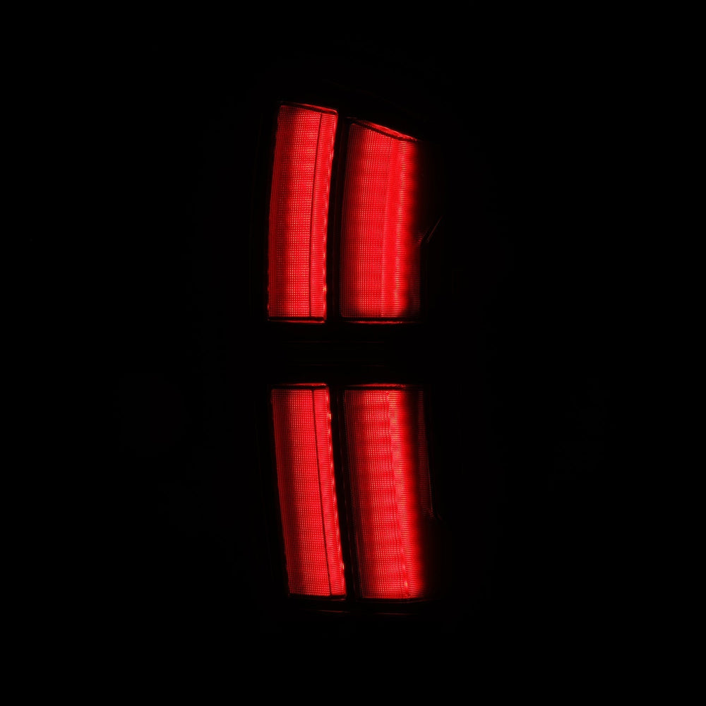 16-23 Toyota Tacoma NOVA-Series Prismatic LED Tail Lights Black | AlphaRex