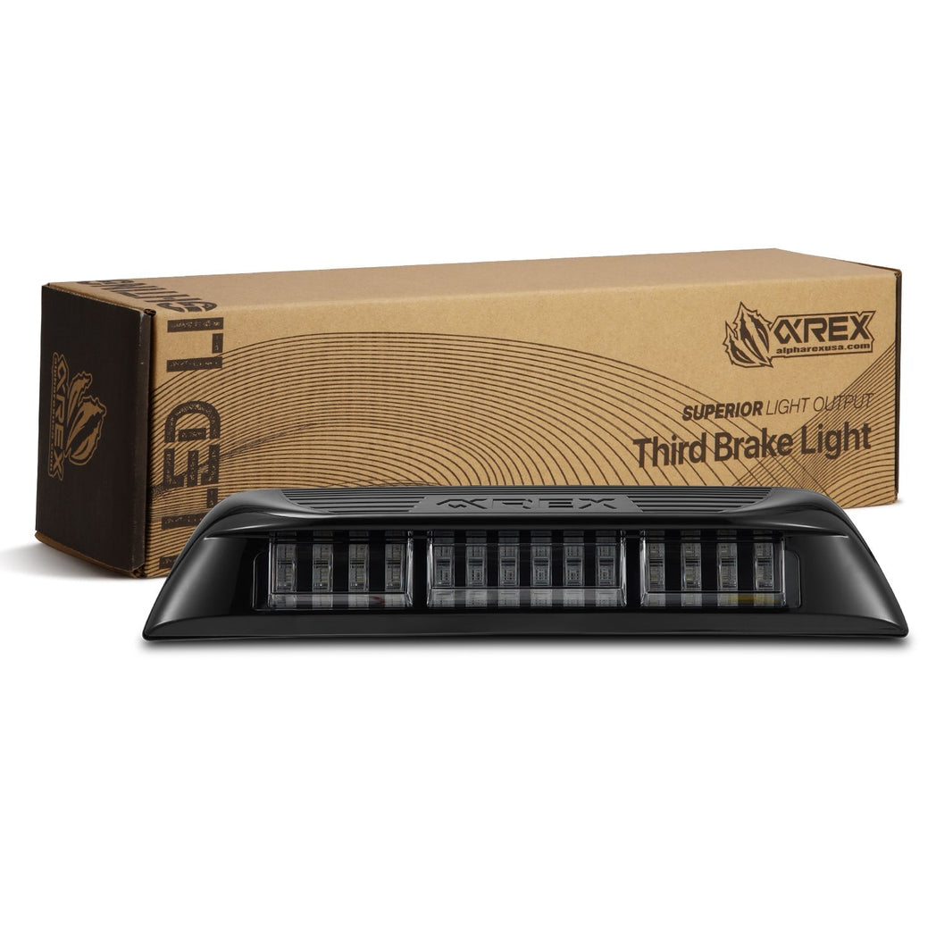 16-23 Toyota Tacoma Double Cab NOVA-Series Prismatic LED Third Brake Light Black | AlphaRex
