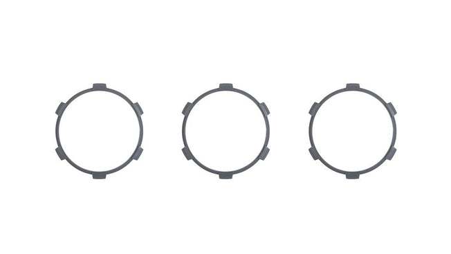 Climate Rings (2016-2023 Tacoma DUAL ZONE) - CEMENT