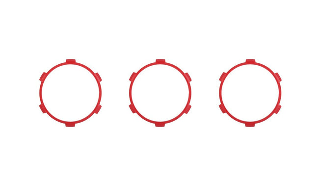 Climate Rings (2016-2023 Tacoma DUAL ZONE) - RED