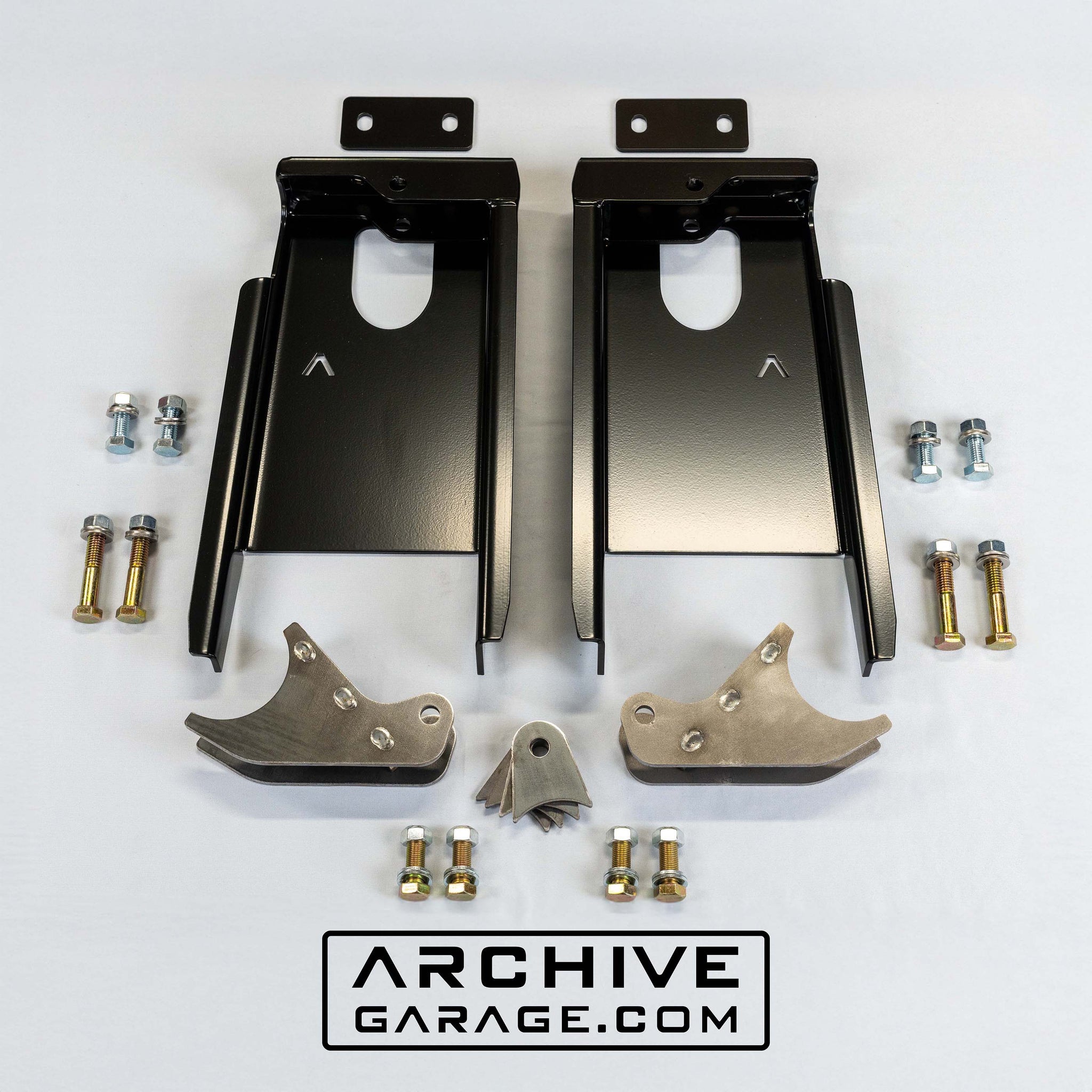 2005-2023 Tacoma Rear Shock Relocation Towers 2.5 x 12" to 14" Mid Travel