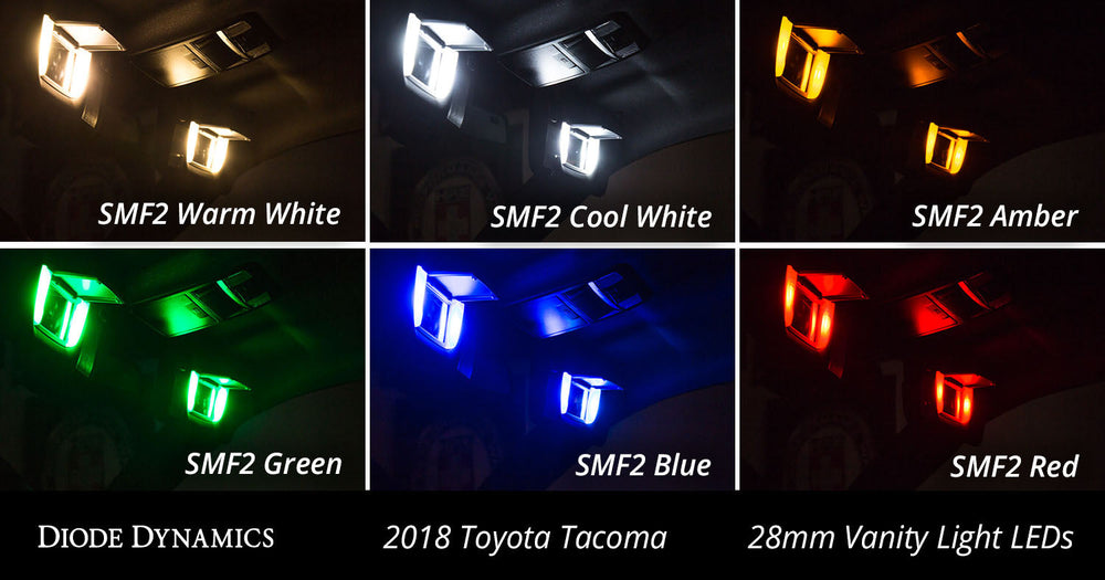 Vanity Light LEDs for 2005-2023 Toyota Tacoma (four)