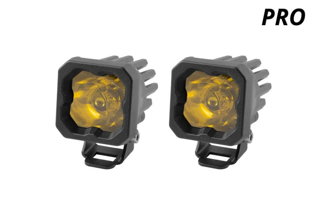 Stage Series C1 LED Pod Pro - Yellow Flood Standard ABL (Pair)