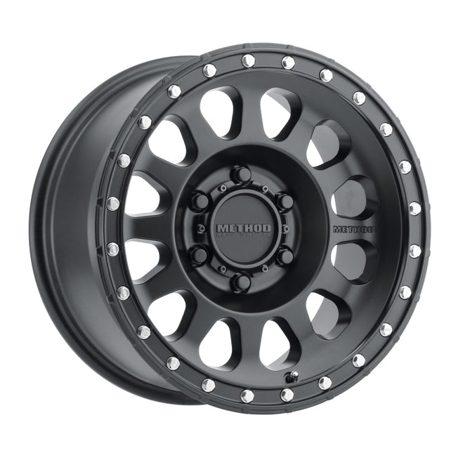 315 17x8.5 0mm Offset 6x5.5 106.25mm CB Matte Black Wheel