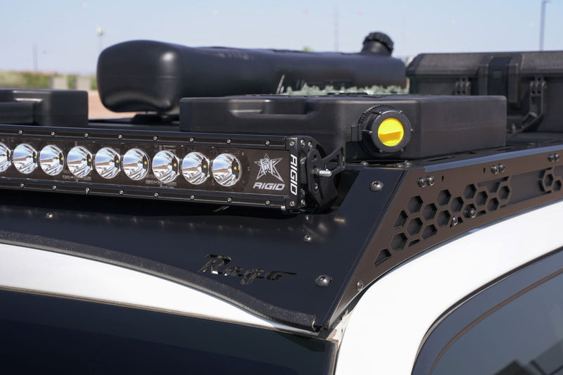 Mounting light bar to the Roof Rack with Light Pocket for the 2010-2024 Toyota 4Runner