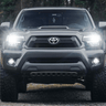 2012-2015 Toyota Tacoma XB Hybrid LED Headlights | White or Amber DRL