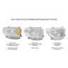 XB LED Headlights Fits 2014-2021 Toyota Tundra