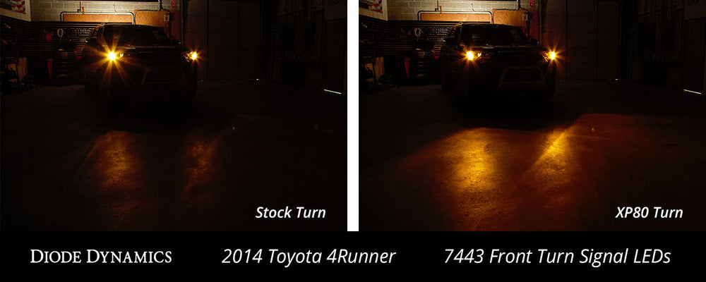 Front Turn Signal LEDs for 2014-2024 Toyota 4Runner (pair)