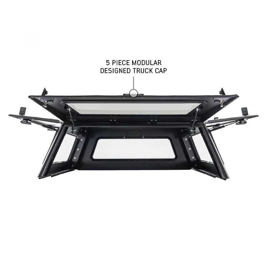 2016-2023 Toyota Tacoma Expedition Truck Cap | 5-Piece Modular Design | 5 ft. Bed
