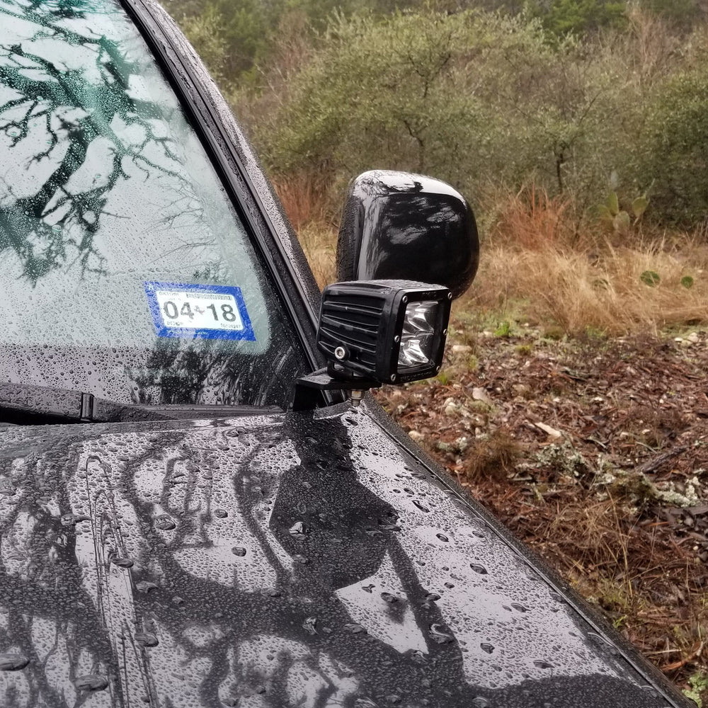 2002-2009 4th Gen 4Runner Ditch Light Brackets - Stainless Steel