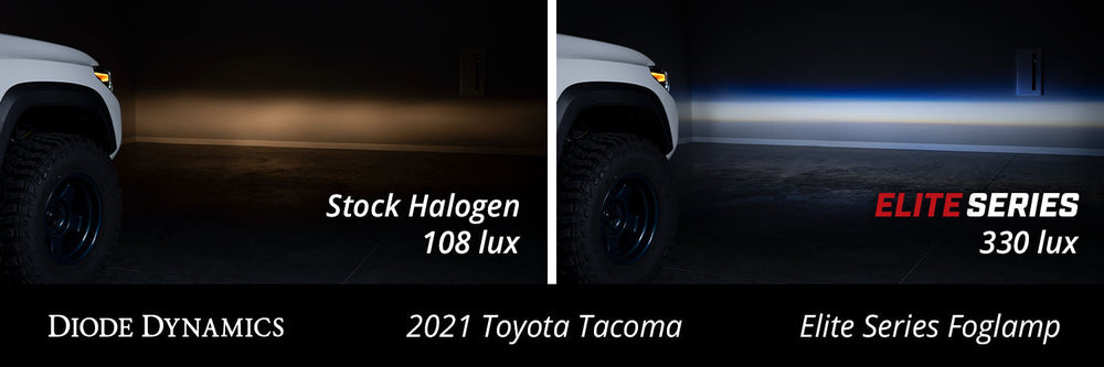 Elite Series Fog Lamps for 2012-2023 Toyota Tacoma (pair)