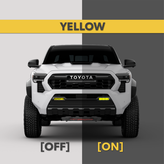 2024+ Tacoma Fog Light Overlay