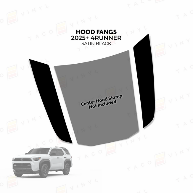 2025+ 4Runner Apex Hood Fangs