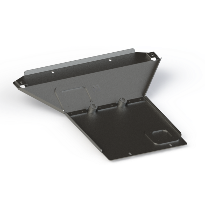Inside view of the C4 Front Skid Plate for the 2024+ Tacoma.