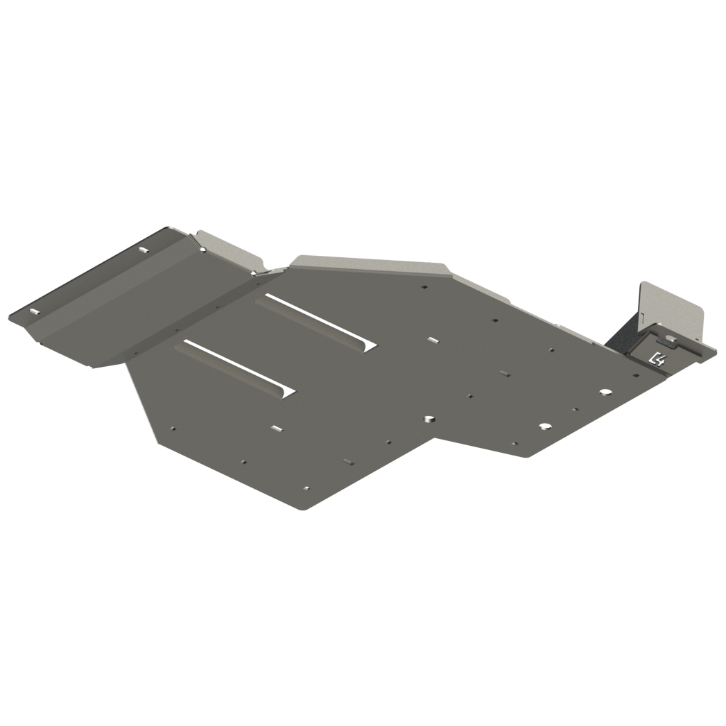 Sophisticated Land Cruiser Rear Skid Plates / 250 Series / 2024+
