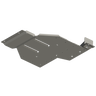 Sophisticated Land Cruiser Rear Skid Plates / 250 Series / 2024+
