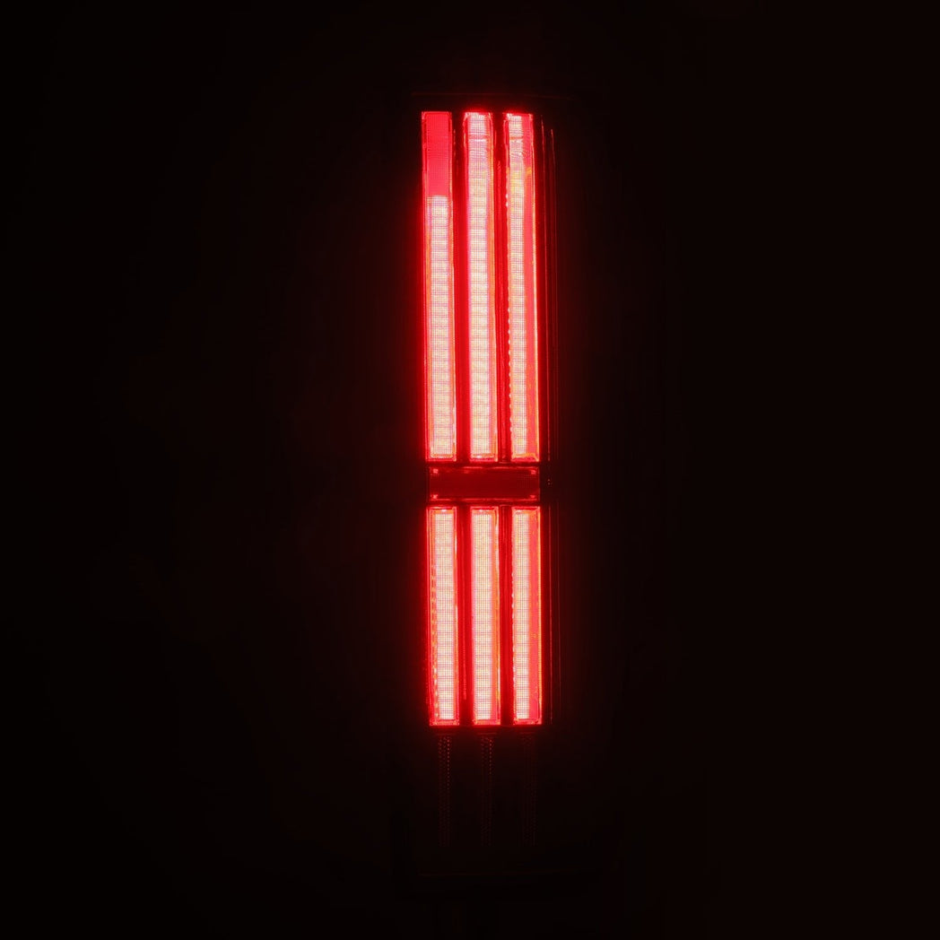 22-25 Toyota Tundra NOVA-Series Prismatic LED Tail Lights Black | AlphaRex