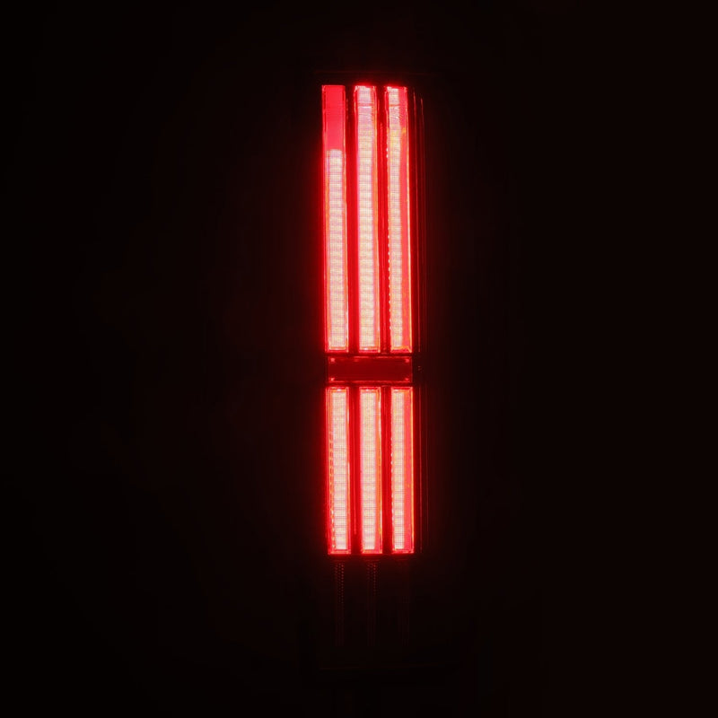 22-25 Toyota Tundra NOVA-Series Prismatic LED Tail Lights Black | AlphaRex