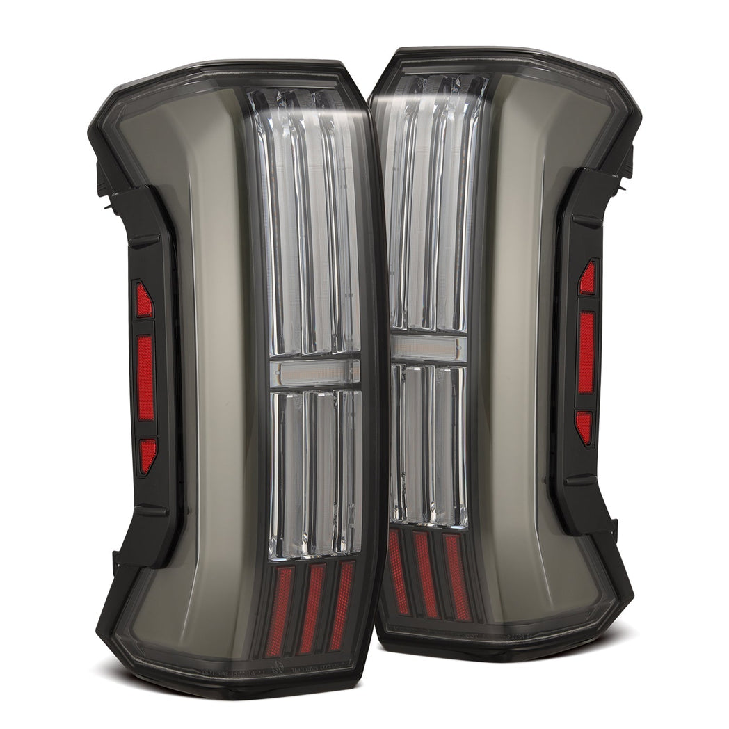 22-25 Toyota Tundra NOVA-Series Prismatic LED Tail Lights Black | AlphaRex