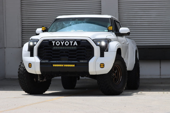 22-25 Toyota Tundra/Sequoia LUXX-Series LED Projector Headlights Black | AlphaRex