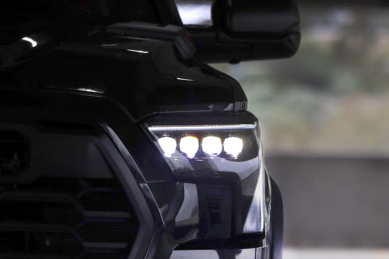 22-25 Toyota Tundra/Sequoia NOVA-Series LED Projector Headlights Alpha-Black | AlphaRex
