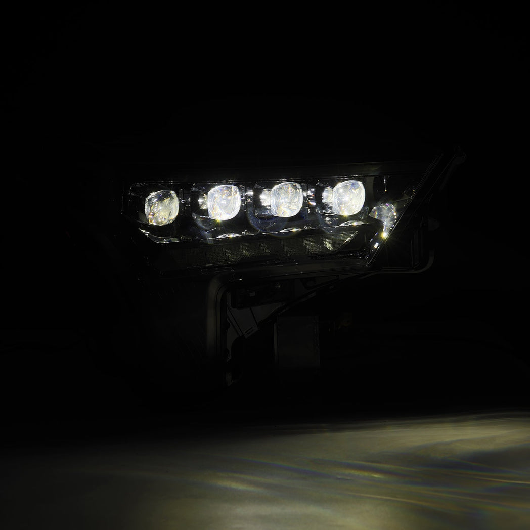 22-25 Toyota Tundra/Sequoia NOVA-Series LED Projector Headlights Alpha-Black | AlphaRex