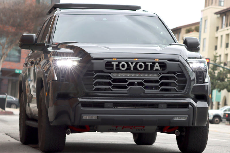 22-25 Toyota Tundra/Sequoia NOVA-Series LED Projector Headlights Black | AlphaRex