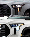 22-25 Toyota Tundra/Sequoia NOVA-Series LED Projector Headlights Black | AlphaRex