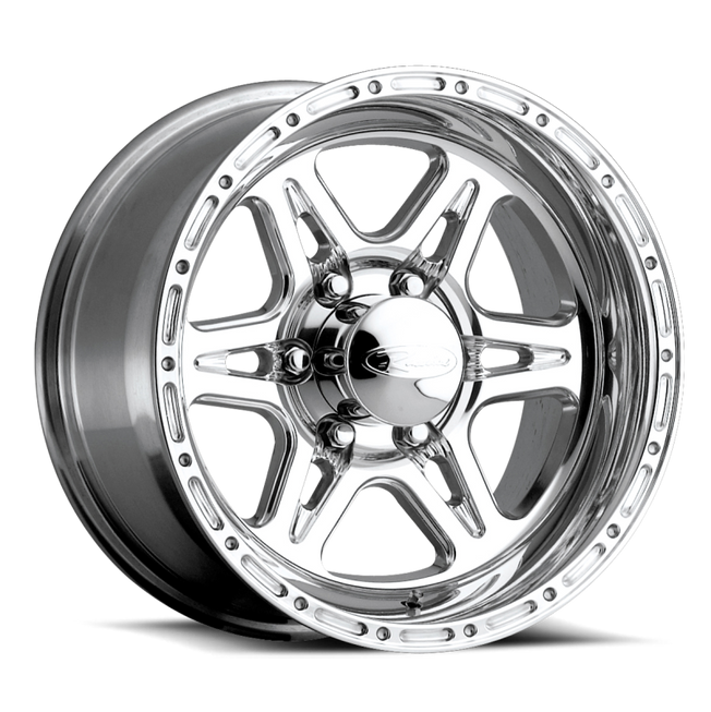 886 Renegade 16x8in / 6x139.7 BP / 0mm Offset / 107.95mm Bore - Polished Wheel