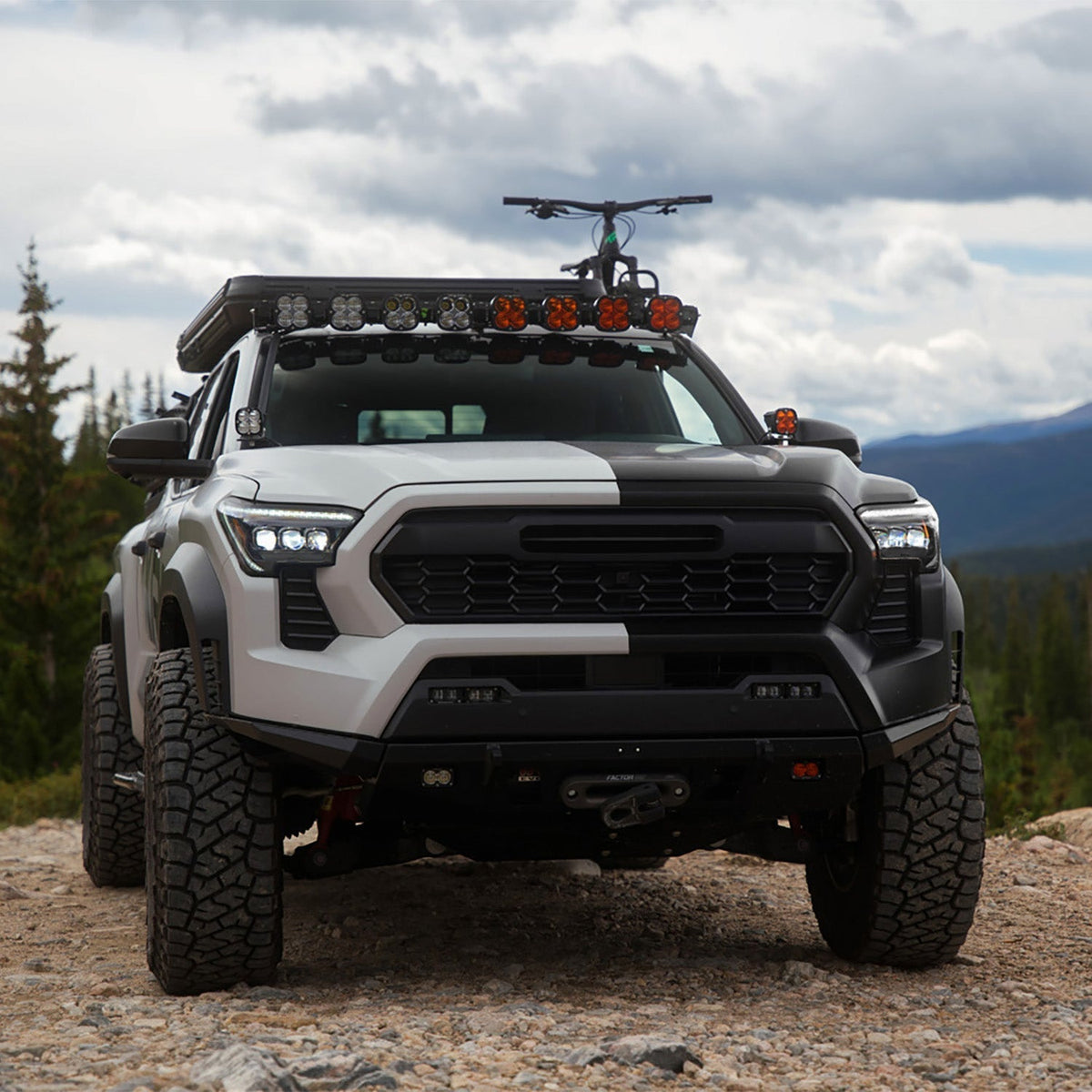 24-25 Toyota Tacoma / 25-up 4Runner NOVA-Series LED Projector Headlights Alpha-Black | AlphaRex