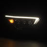 24-25 Toyota Tacoma / 25-up 4Runner OG-Style NOVA-Series LED Projector Headlights Alpha-Black | AlphaRex