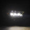 24-25 Toyota Tacoma / 25-up 4Runner OG-Style NOVA-Series LED Projector Headlights Alpha-Black | AlphaRex