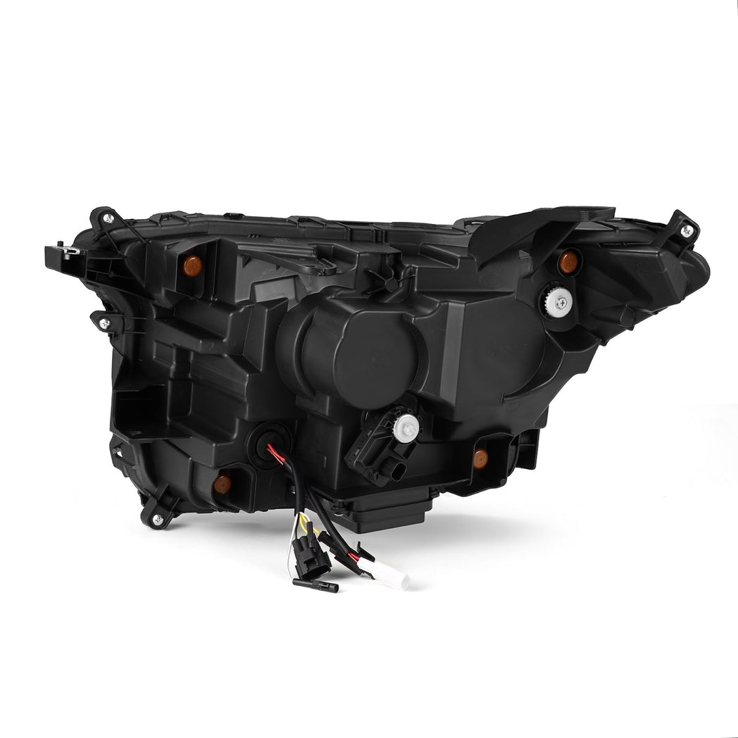24-25 Toyota Tacoma / 25-up 4Runner OG-Style LUXX-Series LED Projector Headlights Black | AlphaRex