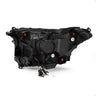 24-25 Toyota Tacoma / 25-up 4Runner OG-Style LUXX-Series LED Projector Headlights Black | AlphaRex