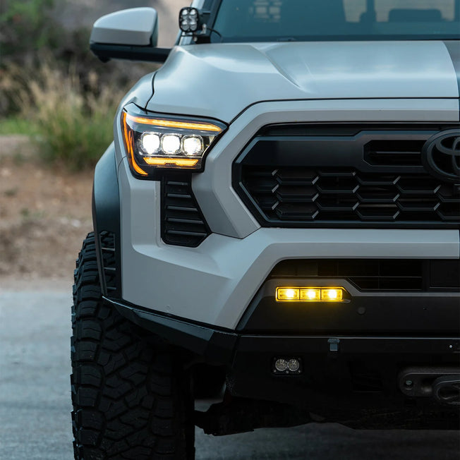AlphaRex 22-25 Toyota Tundra/Sequoia Double Tap Dual Color LED Projector Fog Lights