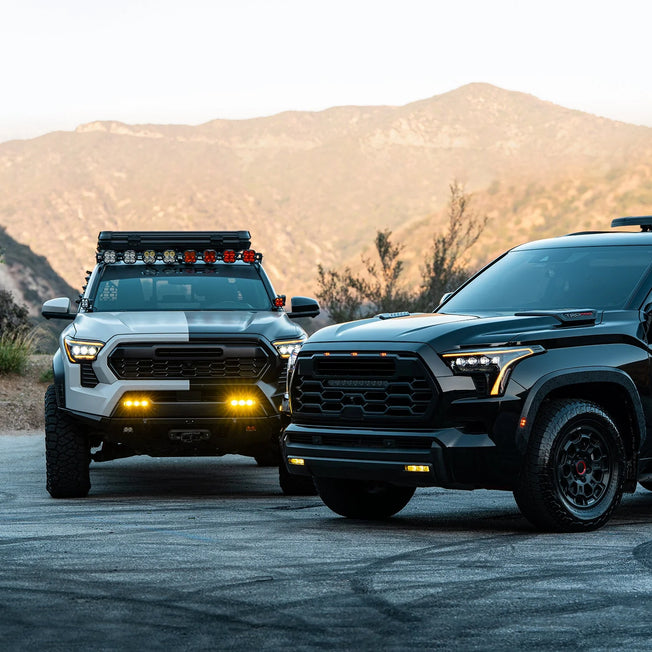 AlphaRex 22-25 Toyota Tundra/Sequoia Double Tap Dual Color LED Projector Fog Lights