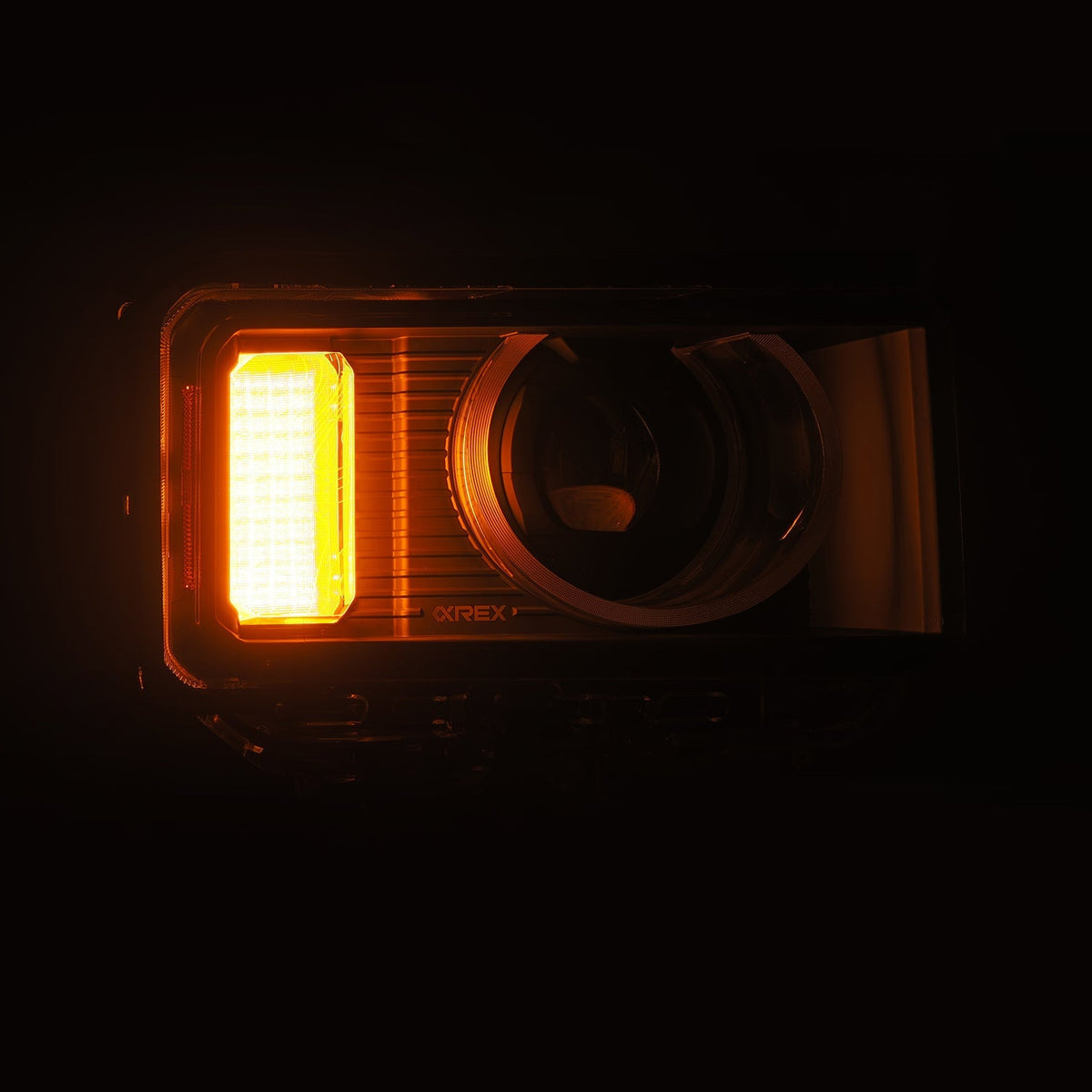 24-26 Toyota Land Cruiser Heritage-Edition LED Projector Headlights Black | AlphaRex
