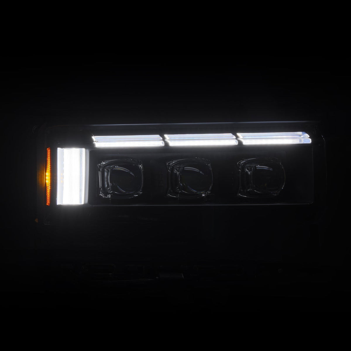 24-26 Toyota Land Cruiser NOVA-Series LED Projector Headlights Black | AlphaRex
