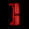 24-25 Toyota Tacoma NOVA-Series Prismatic LED Tail Lights Alpha-Black | AlphaRex