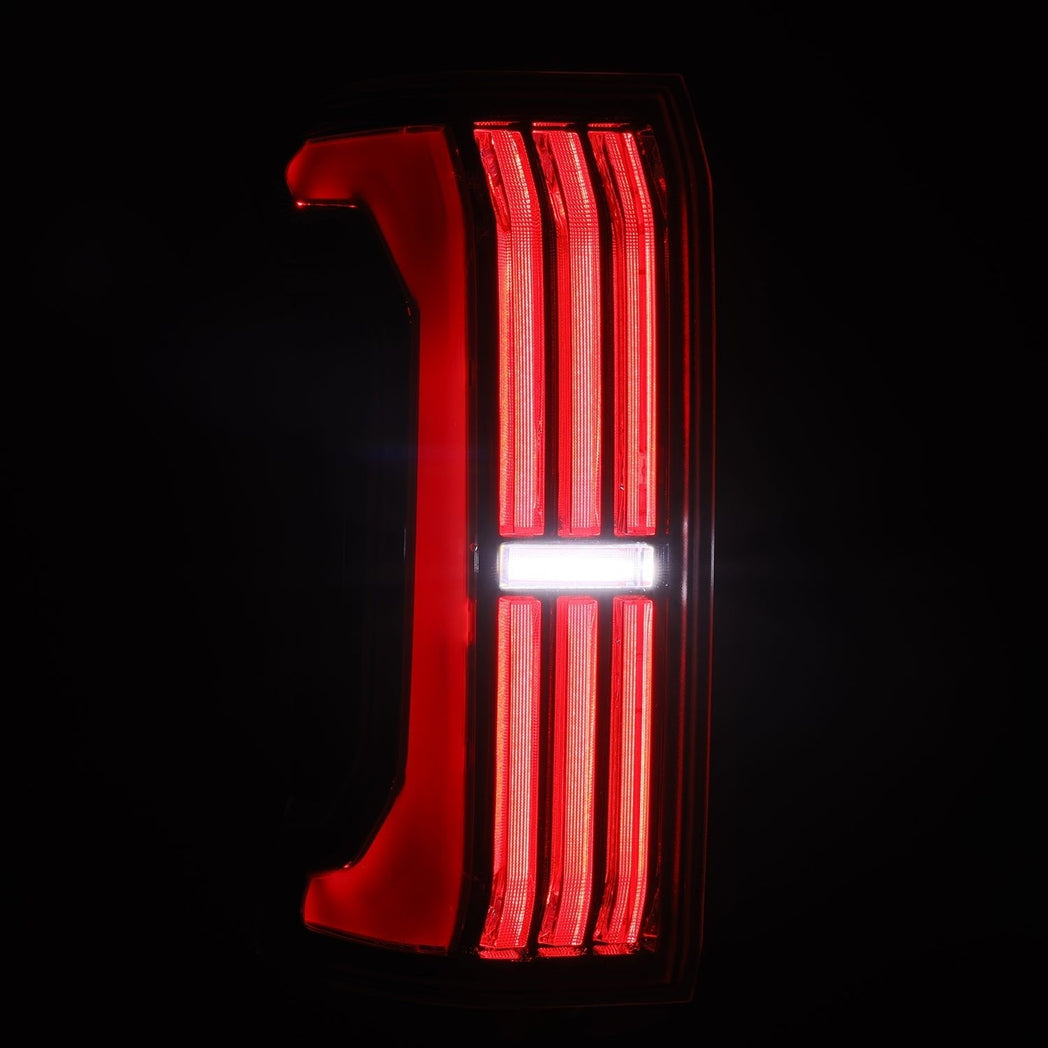 24-25 Toyota Tacoma NOVA-Series Prismatic LED Tail Lights Black | AlphaRex