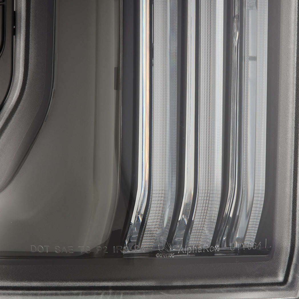 24-25 Toyota Tacoma NOVA-Series Prismatic LED Tail Lights Black | AlphaRex