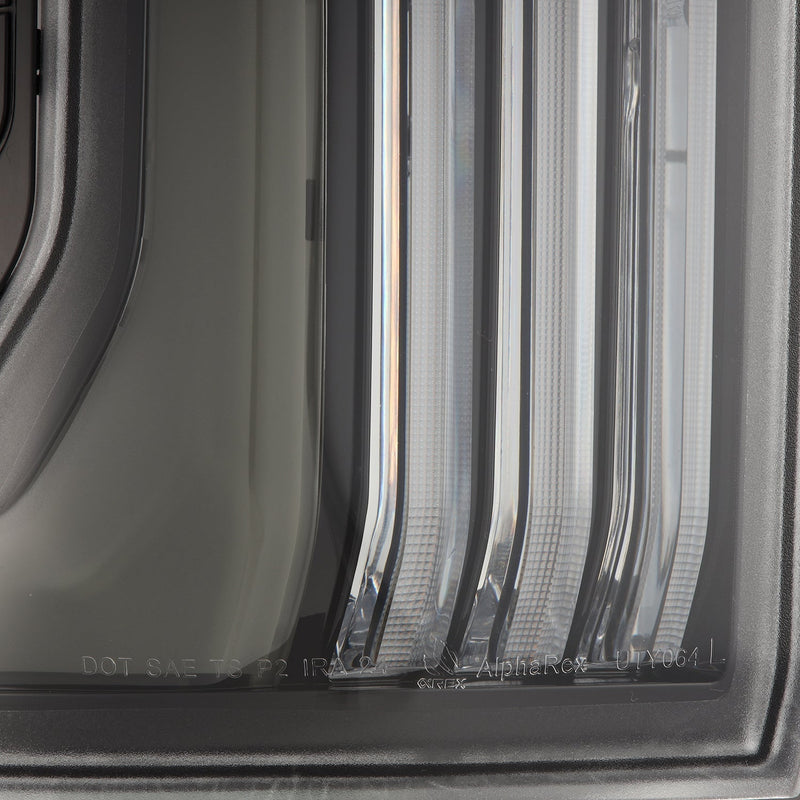 24-25 Toyota Tacoma NOVA-Series Prismatic LED Tail Lights Black | AlphaRex