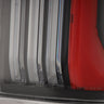 24-25 Toyota Tacoma NOVA-Series Prismatic LED Tail Lights Black-Red | AlphaRex