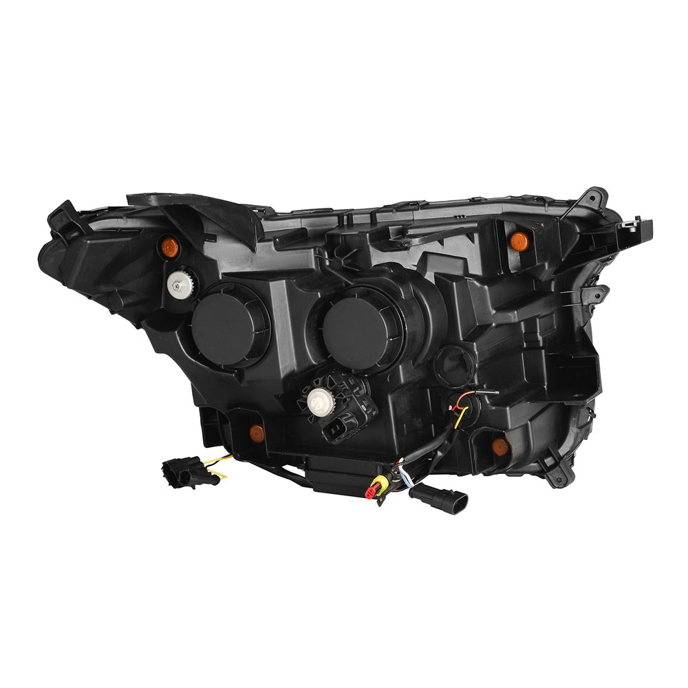 24-25 Toyota Tacoma / 25-up 4Runner LUXX-Series LED Projector Headlights Alpha-Black | AlphaRex